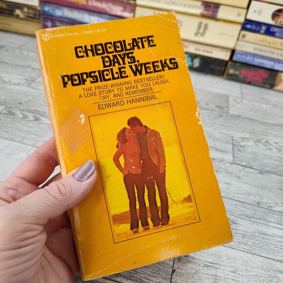 Chocolate Days Popsicle‎ Weeks by Edward Hannibal 1971 1st Print FLAWED Binding - Picture 1 of 14